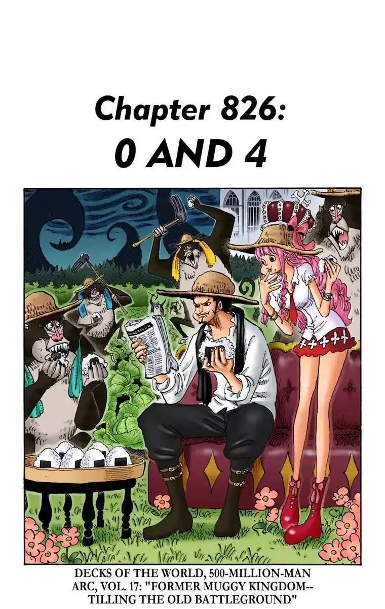 One Piece - Digital Colored Comics Chapter 826 1